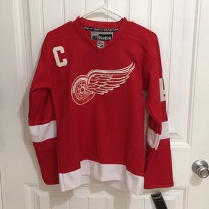 Detroit Red Wings Zetterberg captain jersey